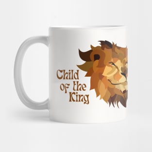 Child of the King - Lion of the tribe of Judah - Christian Apparel Mug